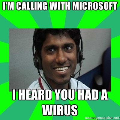 Don't be Scammed by Indian Call Centers Who Say They're with Microsoft