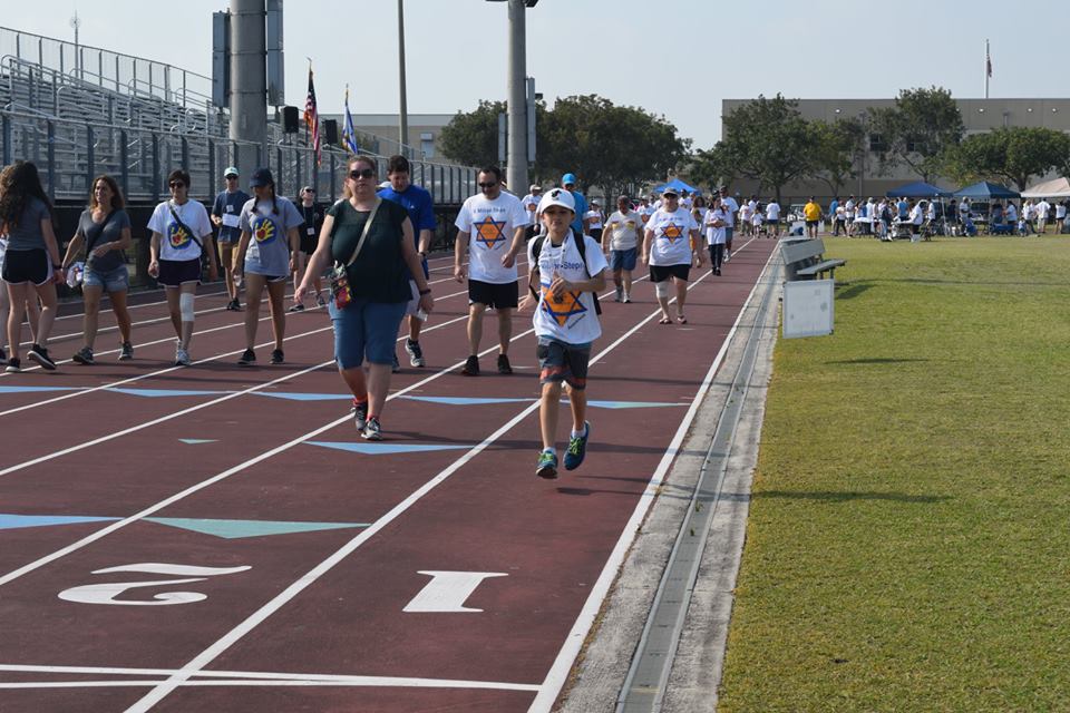 Six Million Steps to Holocaust Awareness Walk Held on March 18