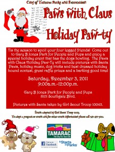Holiday Paw-ty Flyer 2011 4