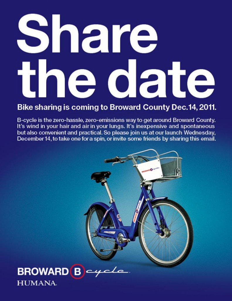 Bike Sharing is Coming to Broward County 1
