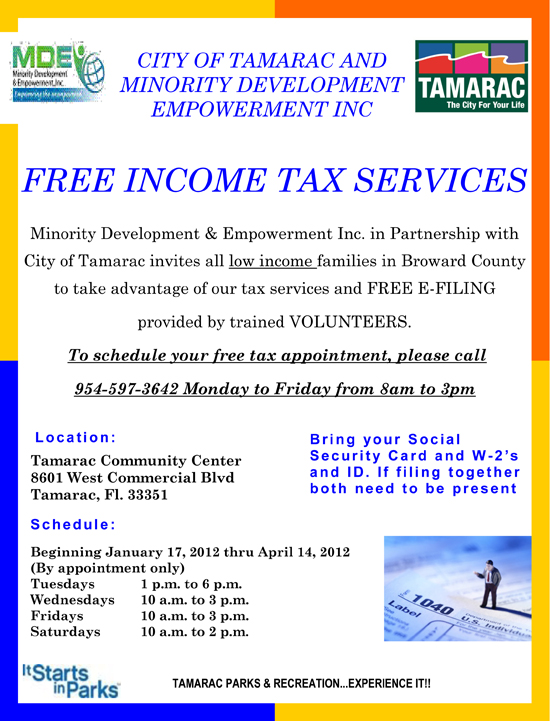 Income Tax 2012 FLYER