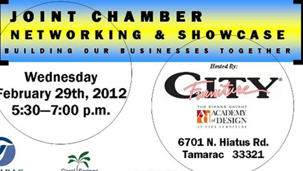 Joint Chamber of Commerce Networking and Showcase – Open to the Public