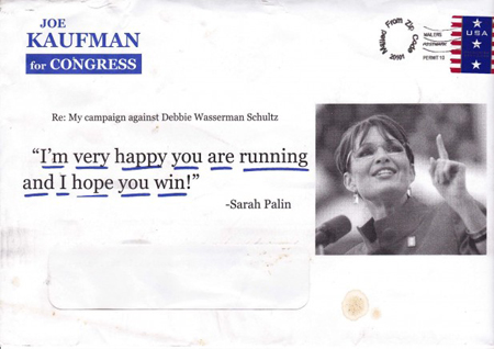 Congressional Candidate Joe Kaufman's Mailers May Confuse Voters 2