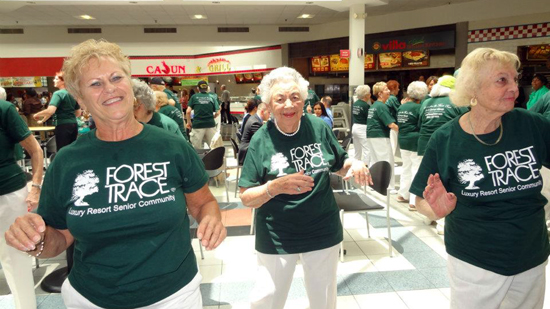Forest Trace Seniors From Lauderhill Descend Upon Unsuspecting Shoppers In Flashmob