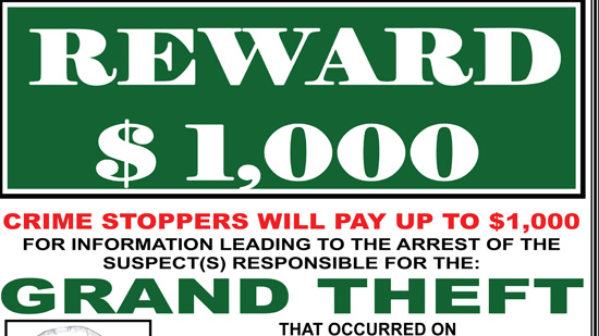 Crime Stoppers Offers $1,000 Reward for Information in this Tamarac Crime