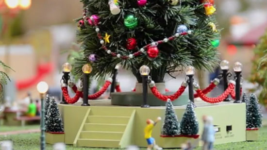 Model Railroad Enthusiasts Will Love this Winter WonderLand