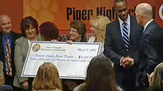 Governor Scott Presents $15 Million in School Recognition Funds to Broward County Schools