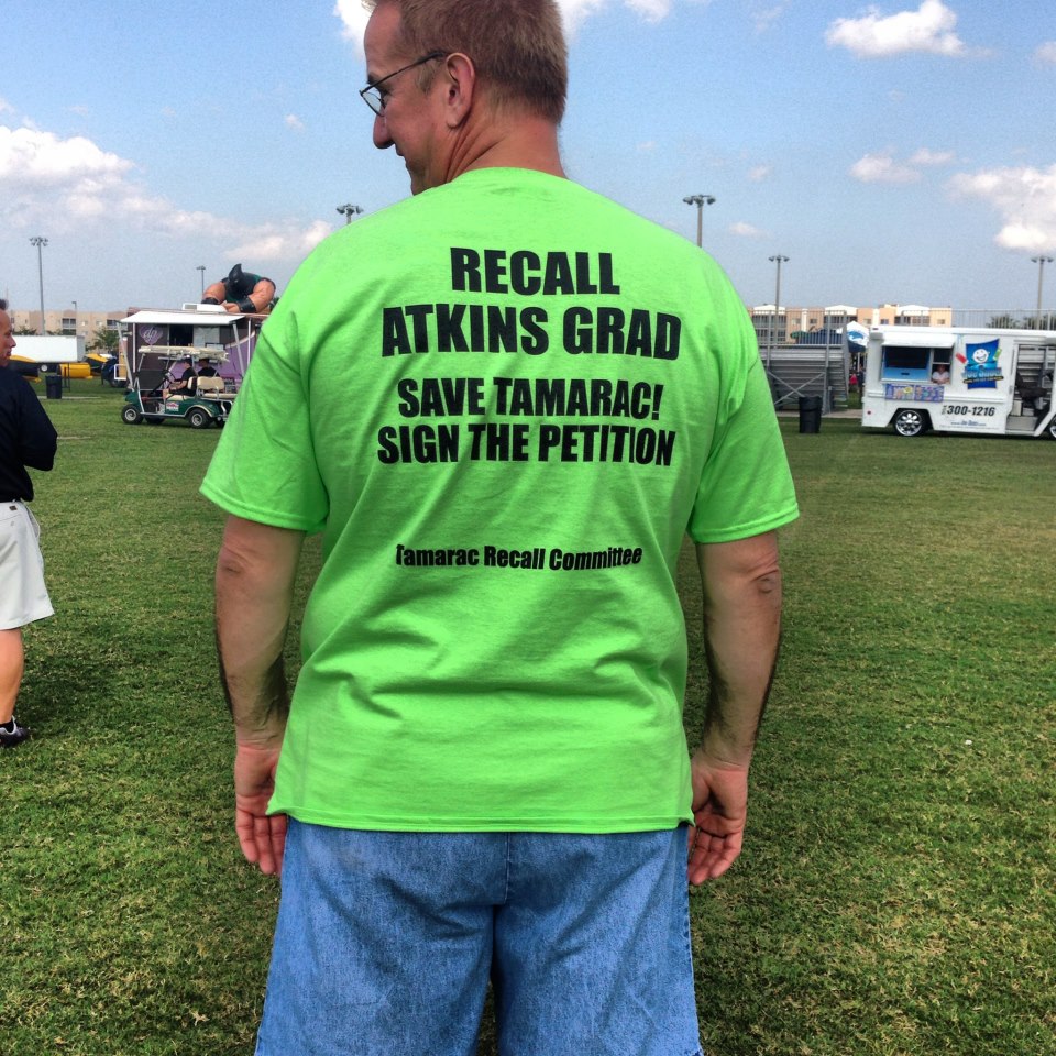 Atkins-Grad Tries to Stop Recall by Filing Appeal