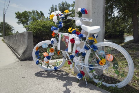 Bike memorial