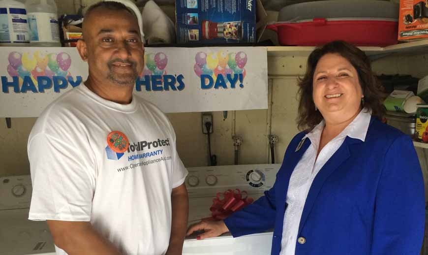 Local Veteran Receives New Appliances for Father’s Day