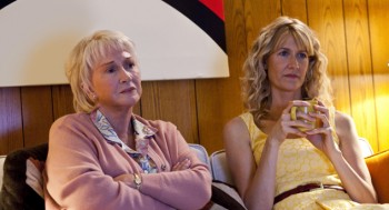 Diane Ladd, left, and Laura Dern, real-life mother and daughter, appear in the HBO series