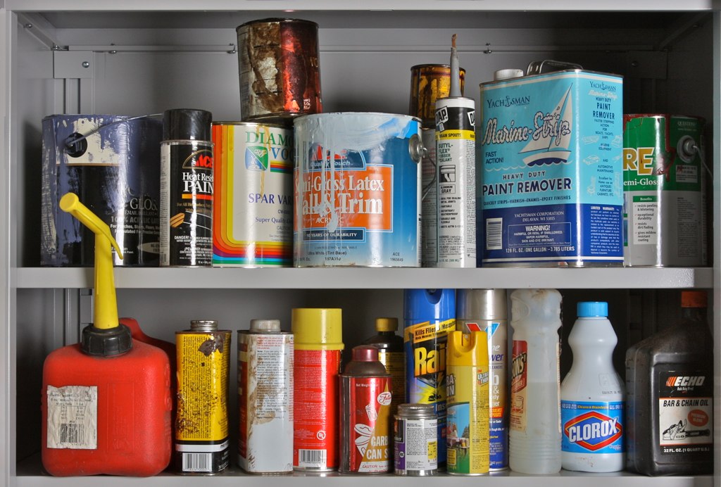 Clear Space by Safely Disposing of Hazardous Waste in April and May 1