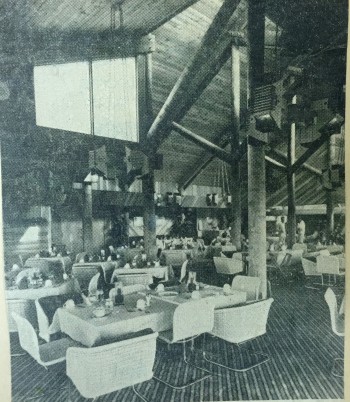 Interior of the Woodmont Country Club - Courtesy of the Tamarac Historical Society (click photo to make larger)
