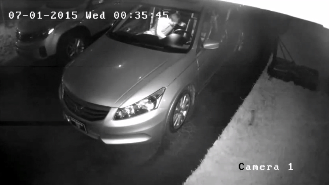 Sneaky Car Burglar Caught on Video in Tamarac