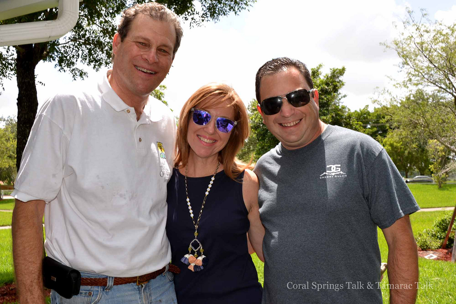Mitch Ceasar along with Florida State Representative Kristin Jacobs and State Senator Jeremy Ring