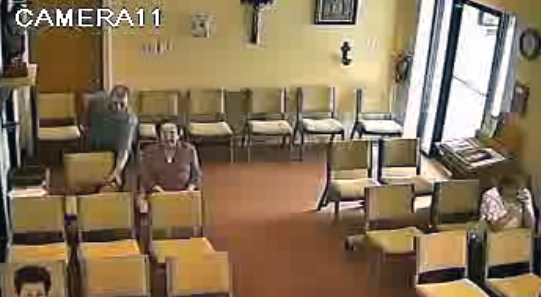 Man Steals Purse from Woman Praying at Church