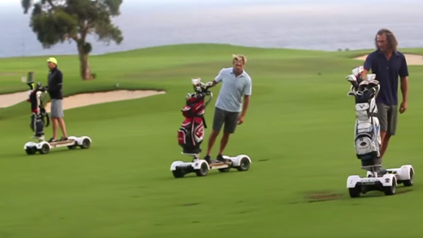 Golfboards Give Golfers a Faster, More Fun Way to Play the Game