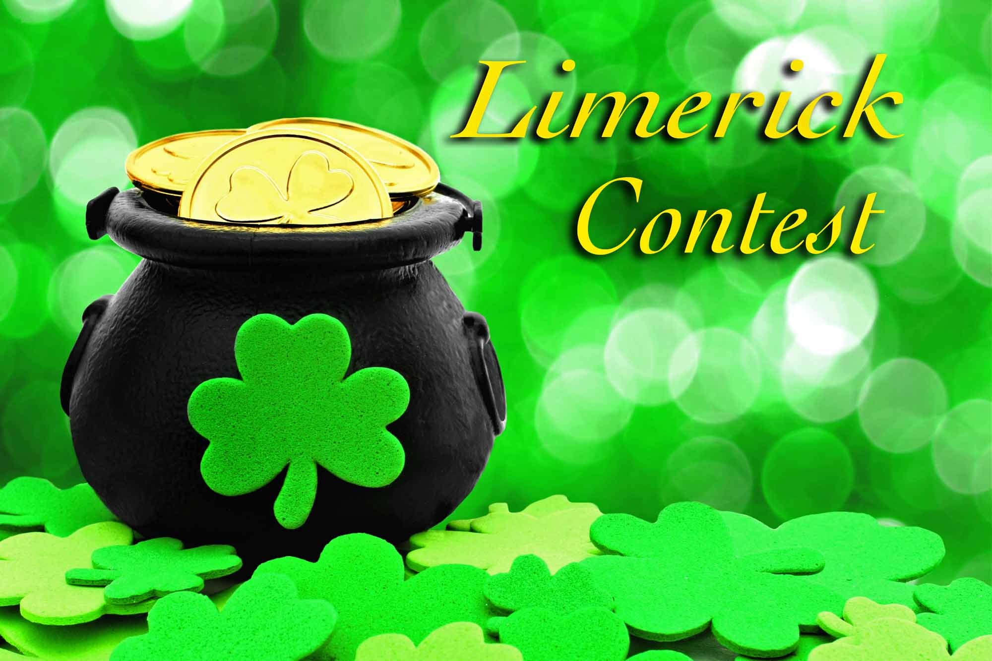 Feeling Lucky?  Enter to Win Limerick Writing Contest