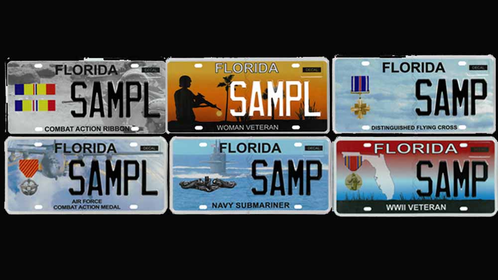 Florida-Military-Plates
