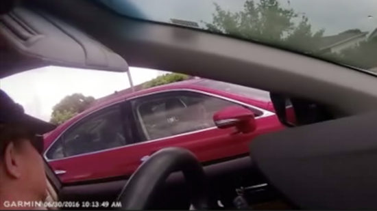 Caught on Video: Elderly Driver Runs Red Light