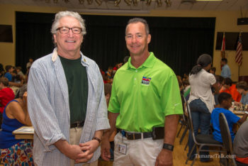 Tamarac Mayor Harry Dressler and Parks and Recreation Director Greg Warner.