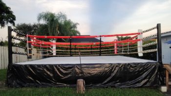Nine-year-old Youth Olympics Boxing Medalist Trains at his Tamarac Home 3