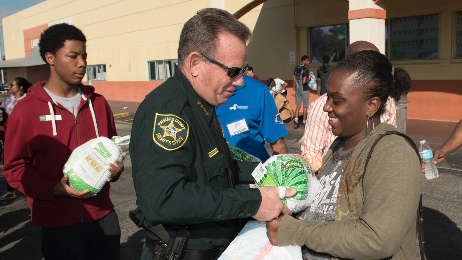 Sheriff Israel: Doing Our Part to End Food Insecurity