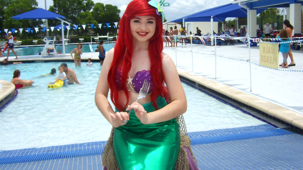 Tamarac Holds Mermaid and Pirate Splash Party at Aquatic Complex 1