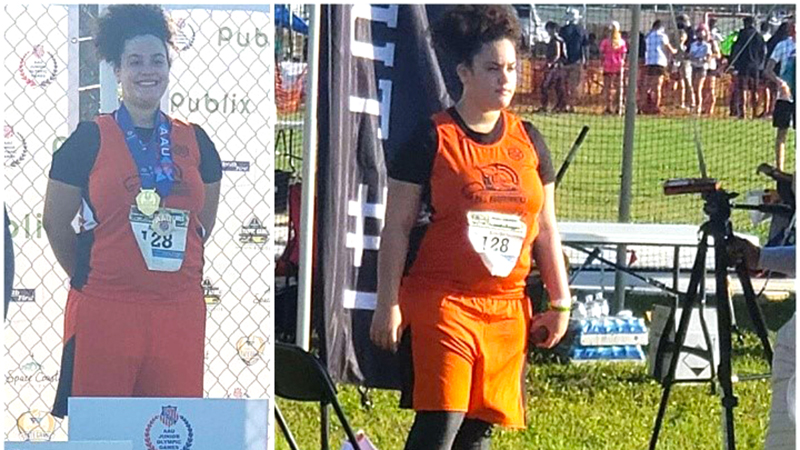 Tamarac Teen Wins Gold Medal at Jr. Olympics