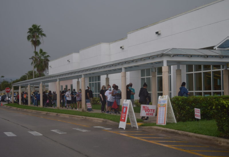 Photos and Quotes: What Voters Are Saying at the Polls in Tamarac 14