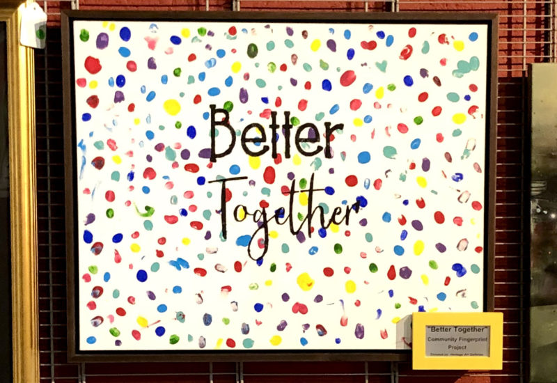 Heritage Art Galleries of Tamarac Donates its 'Better Together' Project 3