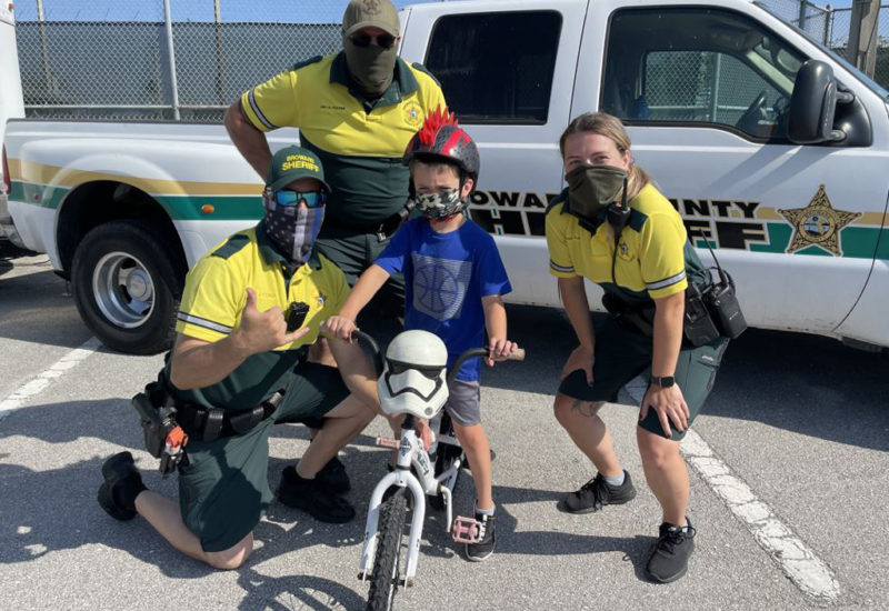 Bike Rodeo with the Broward Sheriff's Office