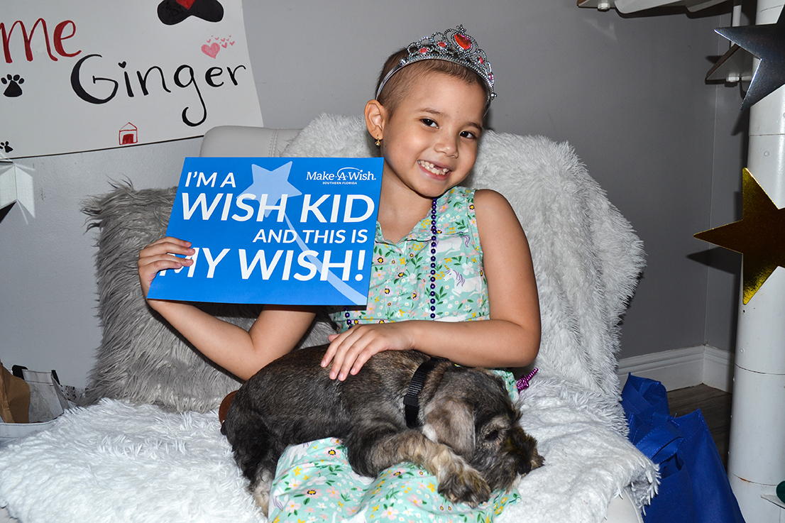 Make-A-Wish Makes Grants Wish To Tamarac Girl Fighting Leukemia