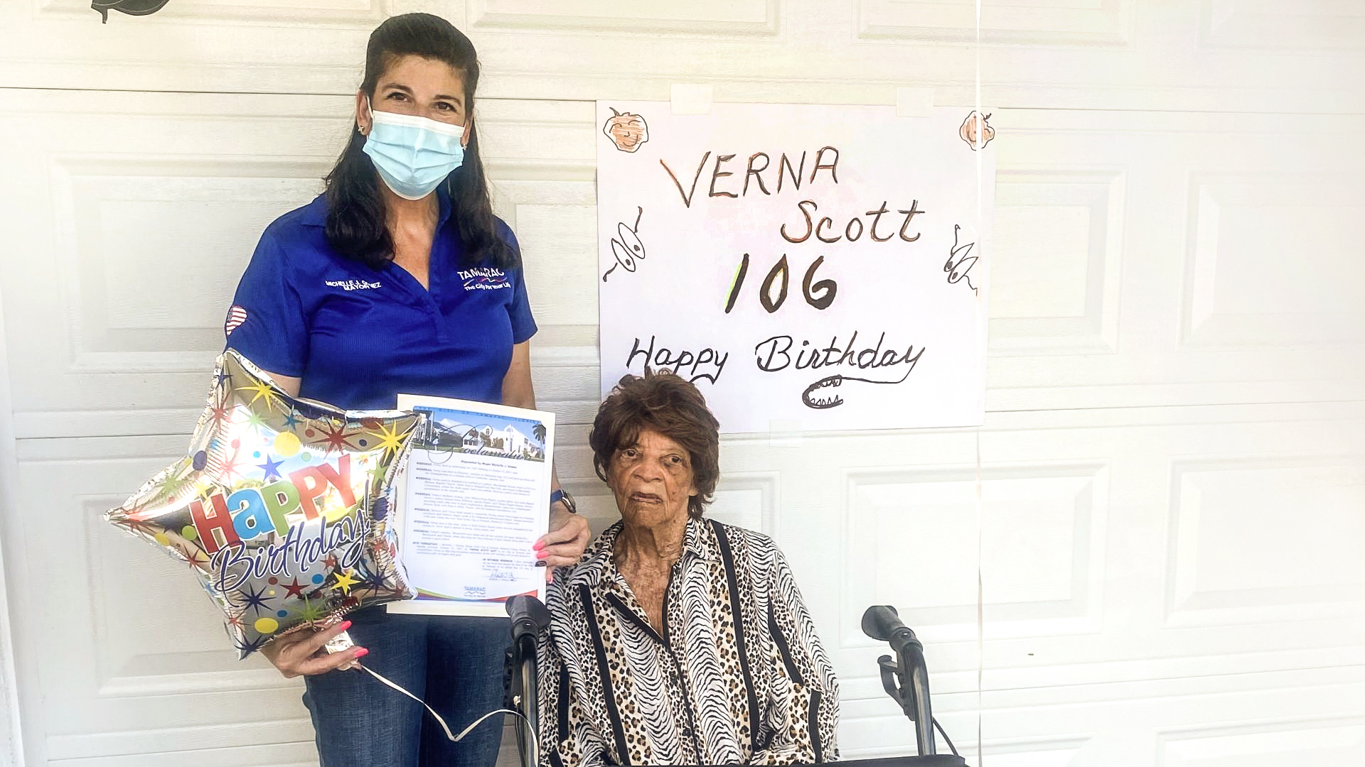 Tamarac Resident Verna Scott Celebrates 106th Birthday