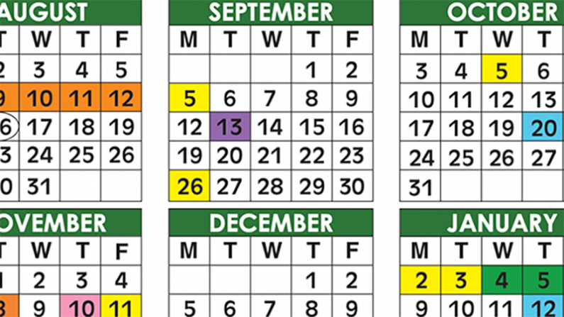 Official 2022/23 Broward County Public Schools Color Calendar Is Out ...