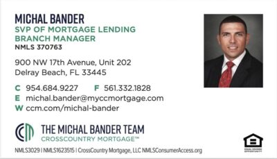 Michal Bander – Cross Country Mortgage