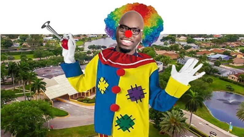 Marlon the Clown Marlon Bolton Says City Commission is a Circus. Villalobos Replies, “You Made it a Circus!”