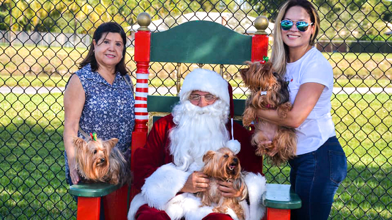 Paws with Claus Holiday Paw-ty Takes Place at Gary B Jones Park on December 9