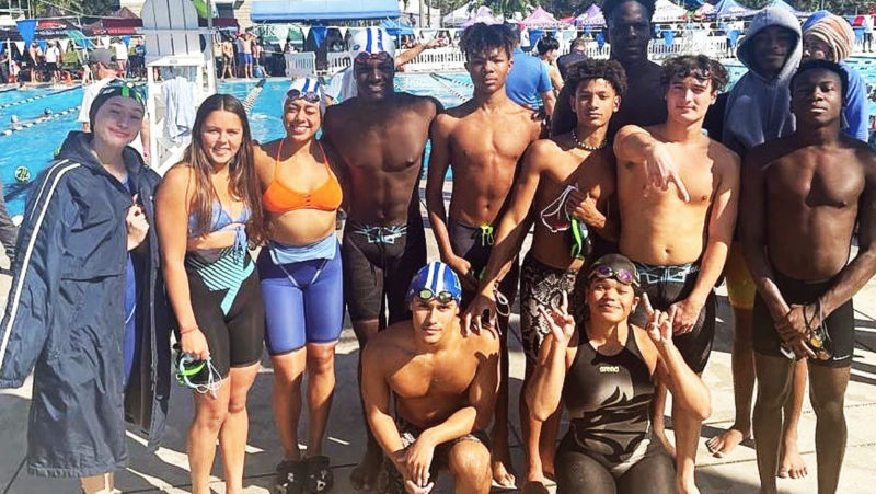 TS Aquatics Swim Team Makes Big Splash in Holiday Tournaments