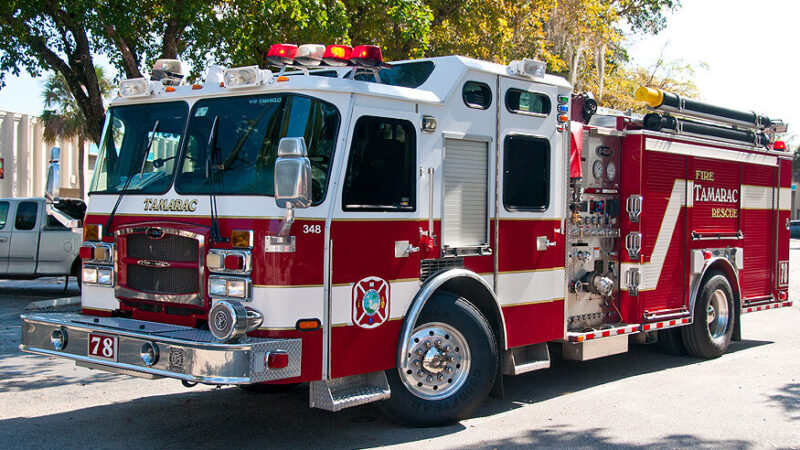 Funds Approved for the Fire Truck at the Tamarac Station 36
