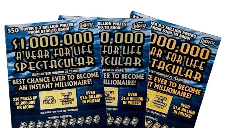Lucky Lauderhill Lady Wins $1 Million Florida Lottery Scratch-off Prize