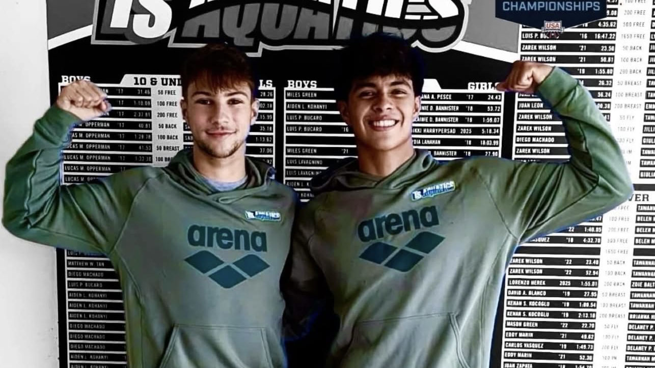 2 TS Aquatics Swimmers Shine at Winter Junior Nationals: Team Impresses in Holiday Championship