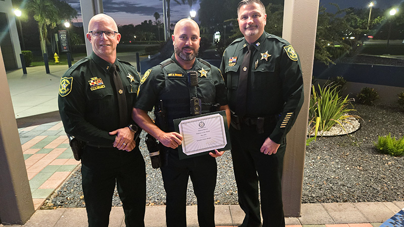 Tamarac BSO Sergeant Receives Employee of the Month 4